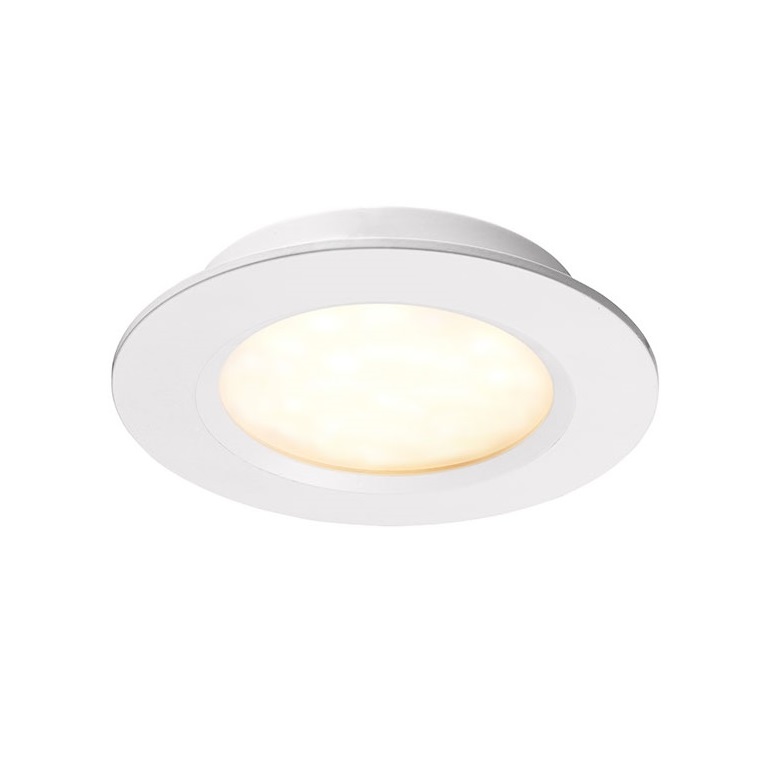 Spot LED encastrable Blanc Jaune 3 3W rond ∅100mm