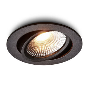 Spot encastrable LED Vivaro blanc 5W dimmable IP54 2700K plafond