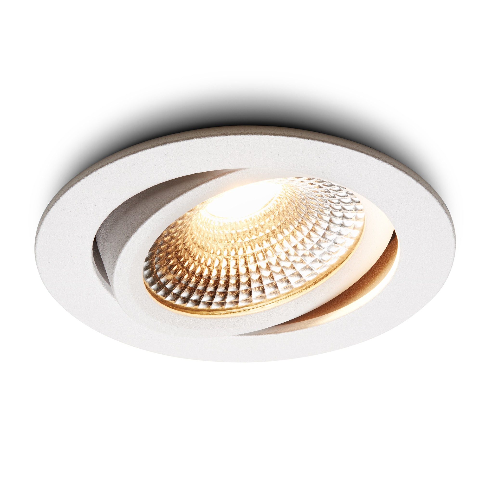 Spot encastrable LED Vivaro blanc 5W dimmable IP54 