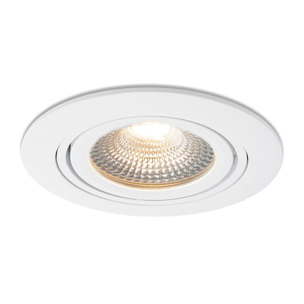 Spot encastrable LED Mezzano blanc 5W dimmable IP65 