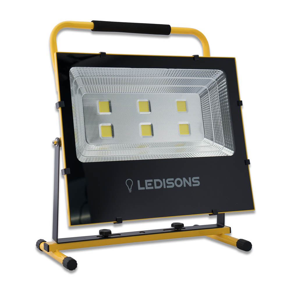 Projecteur de chantier LED à batterie Laron 300 W blanc froid