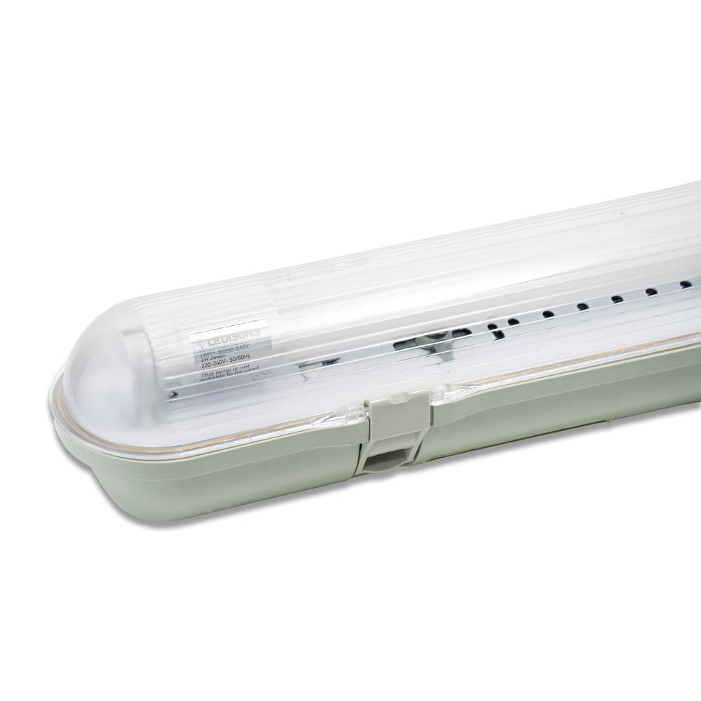 Réglette LED étanche pour Tube LED T8 120cm IP65 (Pack de 12) 
