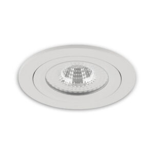 Spot LED encastrable Sienna blanc 5 W blanc extra chaud 2700 K